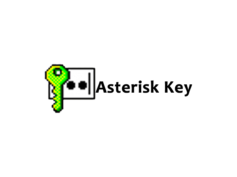 Asterisk Key scopre gli asterischi dalle password
